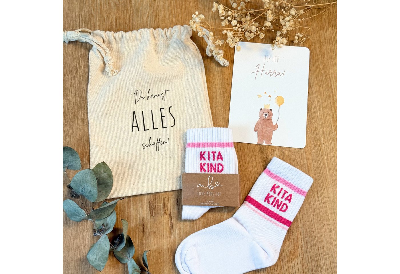 MeinBaby123® Freizeitsocken Kitakind Socken, Geschenk Kindergarten, Geschenkidee Kindergarten Outfit Kindergarten, Kindergartenkind 2025, Tennissocken