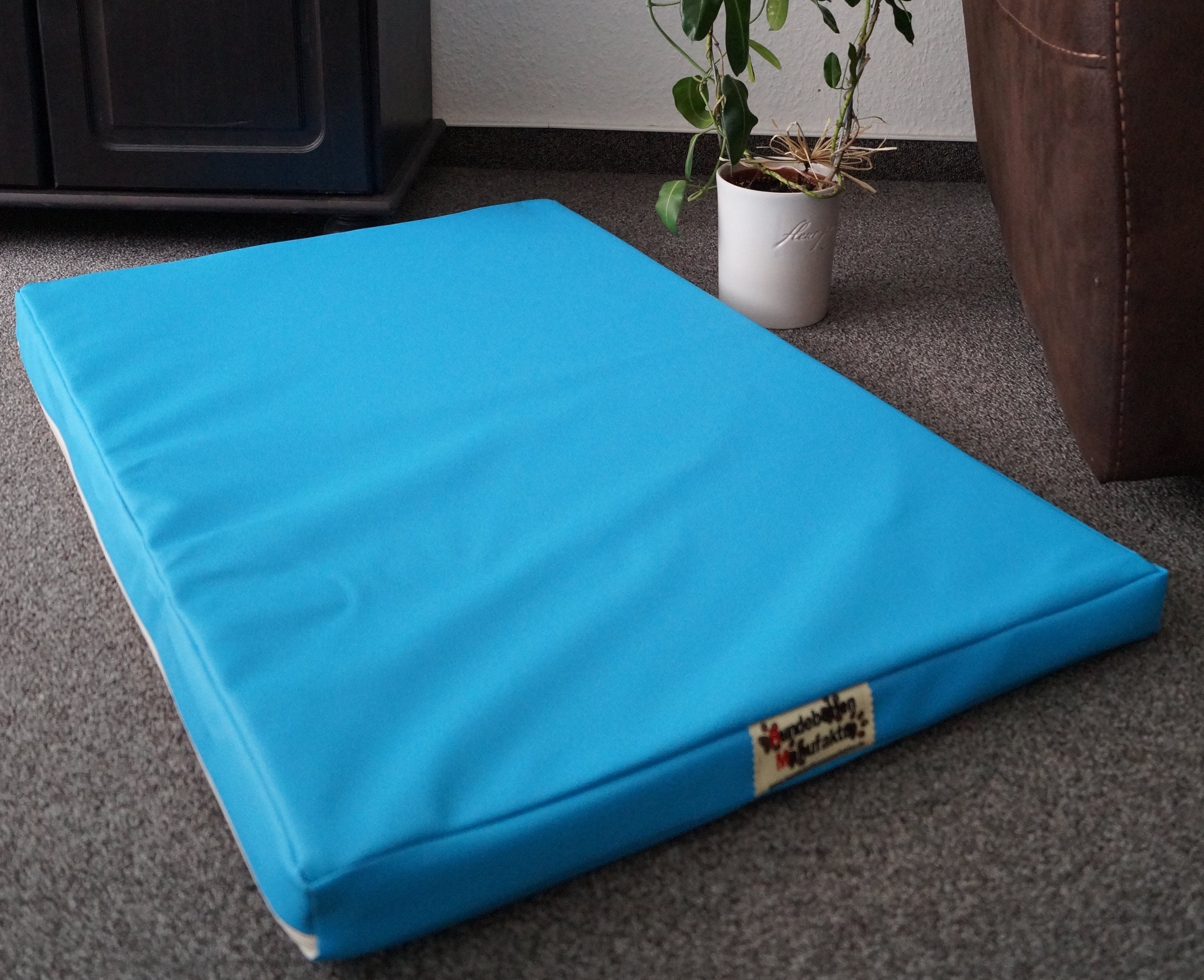 Hundebettenmanufaktur Hundematratze beidseitig Kunstleder Höhe 5 cm Farbe u günstig online kaufen