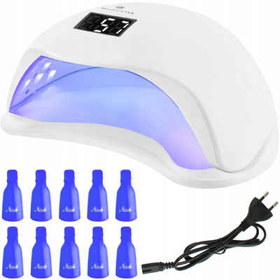 Beautylushh Nageldesign Zubehör Nageltrockner UV-Lampe Nagellampe Timer 48W Weiß