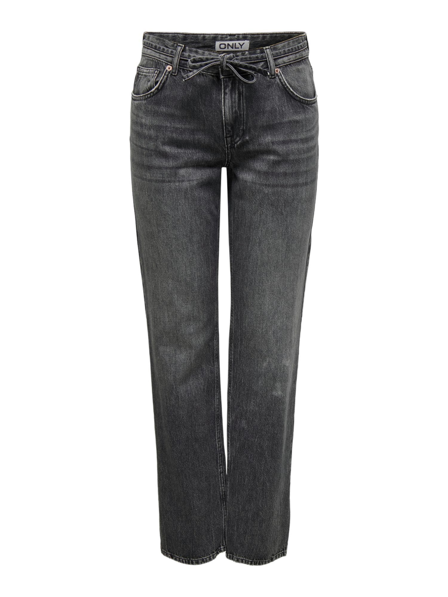 ONLY Jeansleggings grau,Casual,Baumwolle,Unifarben,Straight Leg,Mittel