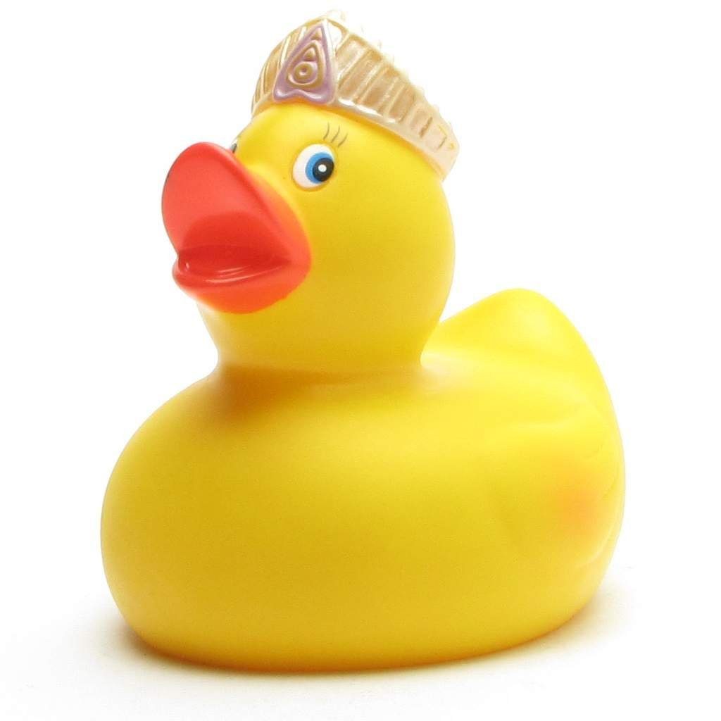 Duckshop Badespielzeug Quietscheentchen Badeente Prinzessin -