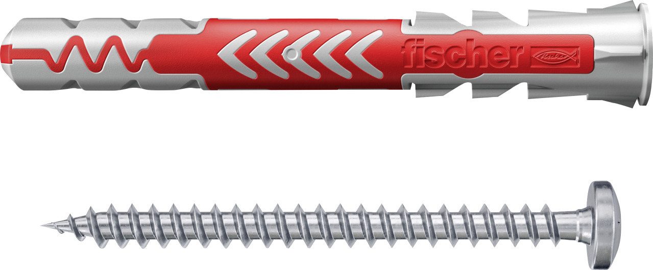 fischer Schrauben- und Dübel-Set Fischer Dübel-Set Duopower 6.0 x 50 mm - 50 Stück