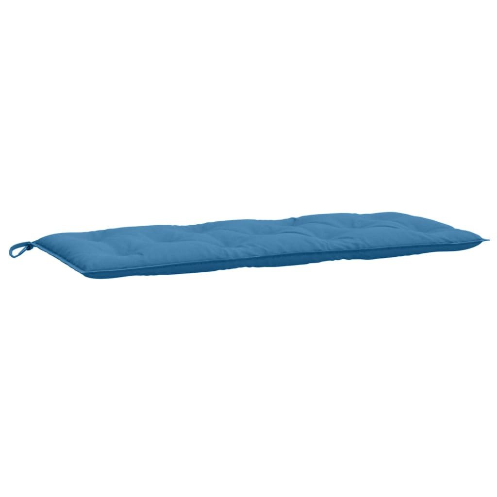vidaXL Sitzauflage Gartenbank-Auflage Melange Blau 120x50x7 günstig online kaufen