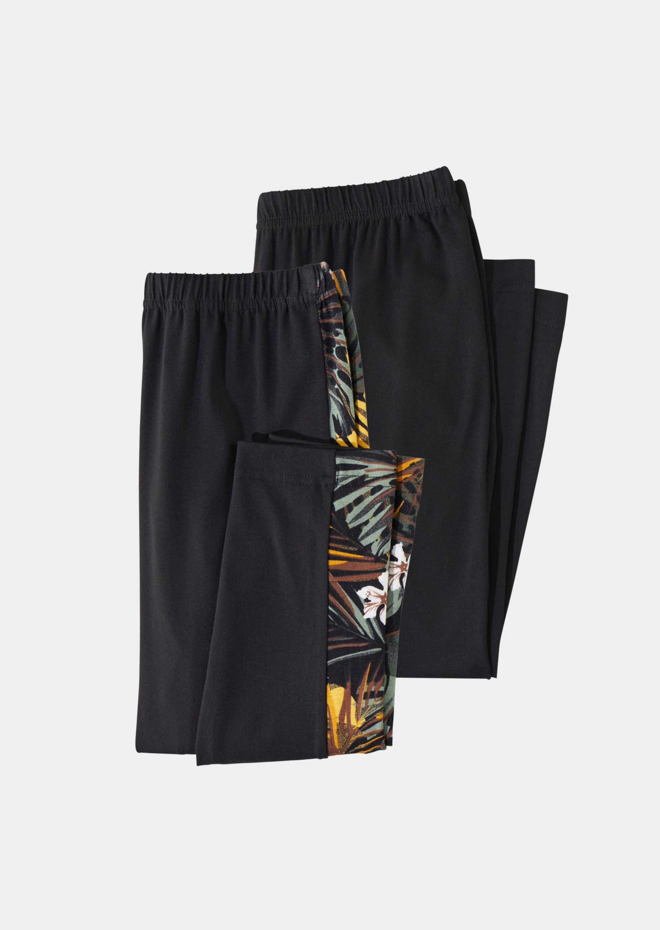 Jogginghose Kurzgröße: Schmale Doppelpack-Leggings