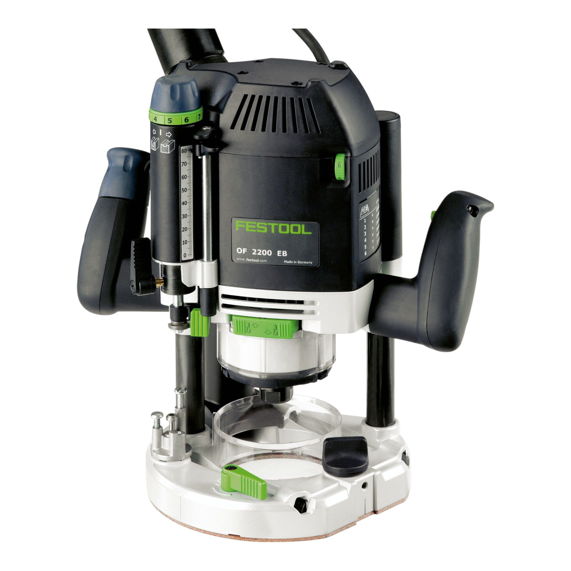 FESTOOL Oberfräse OF 2200 EB-Set Oberfräse 2200 W 6 - 12,7 mm + Systainer (576220)