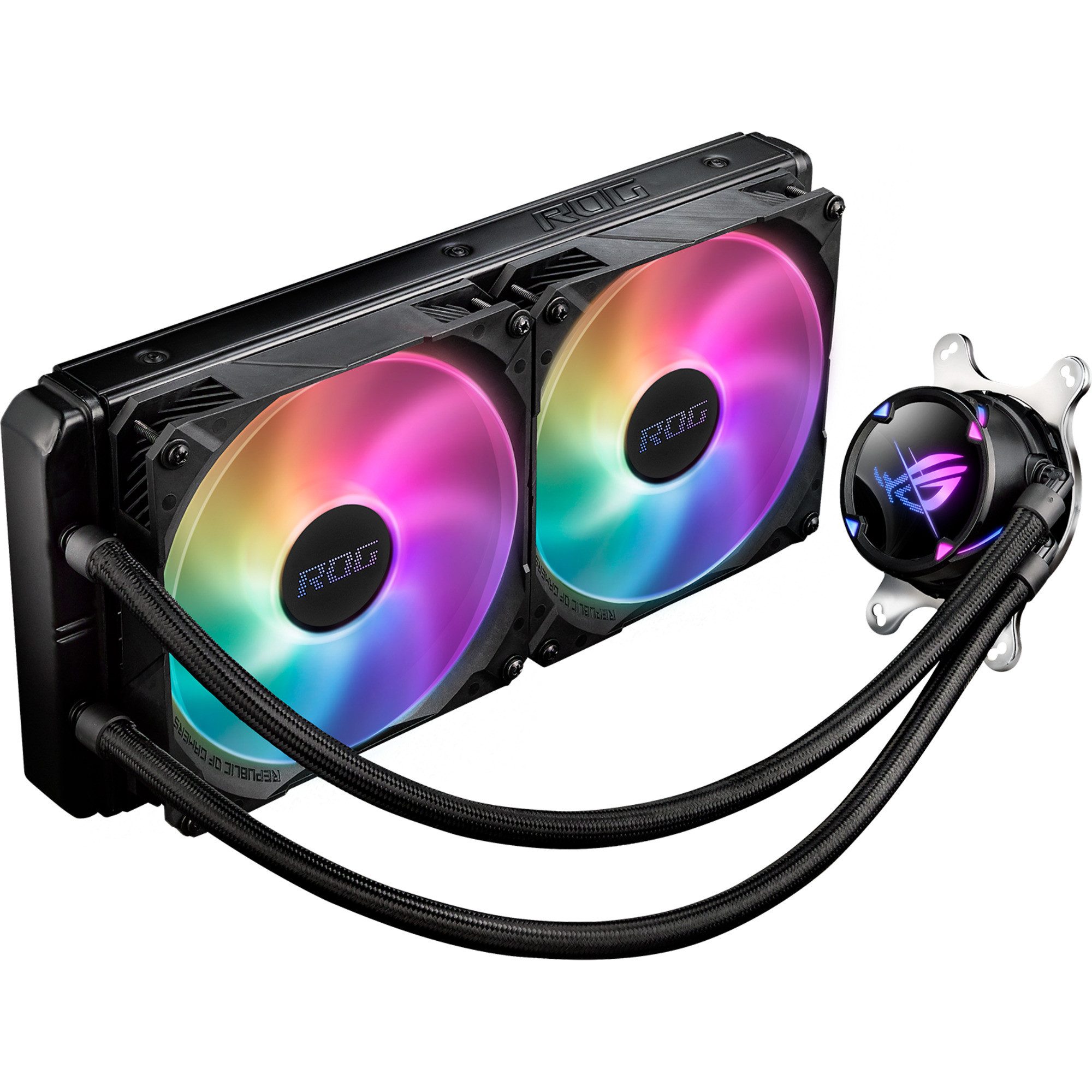 Asus CPU Kühler ASUS ROG STRIX LC II 280mm ARGB, Wasserkühlung