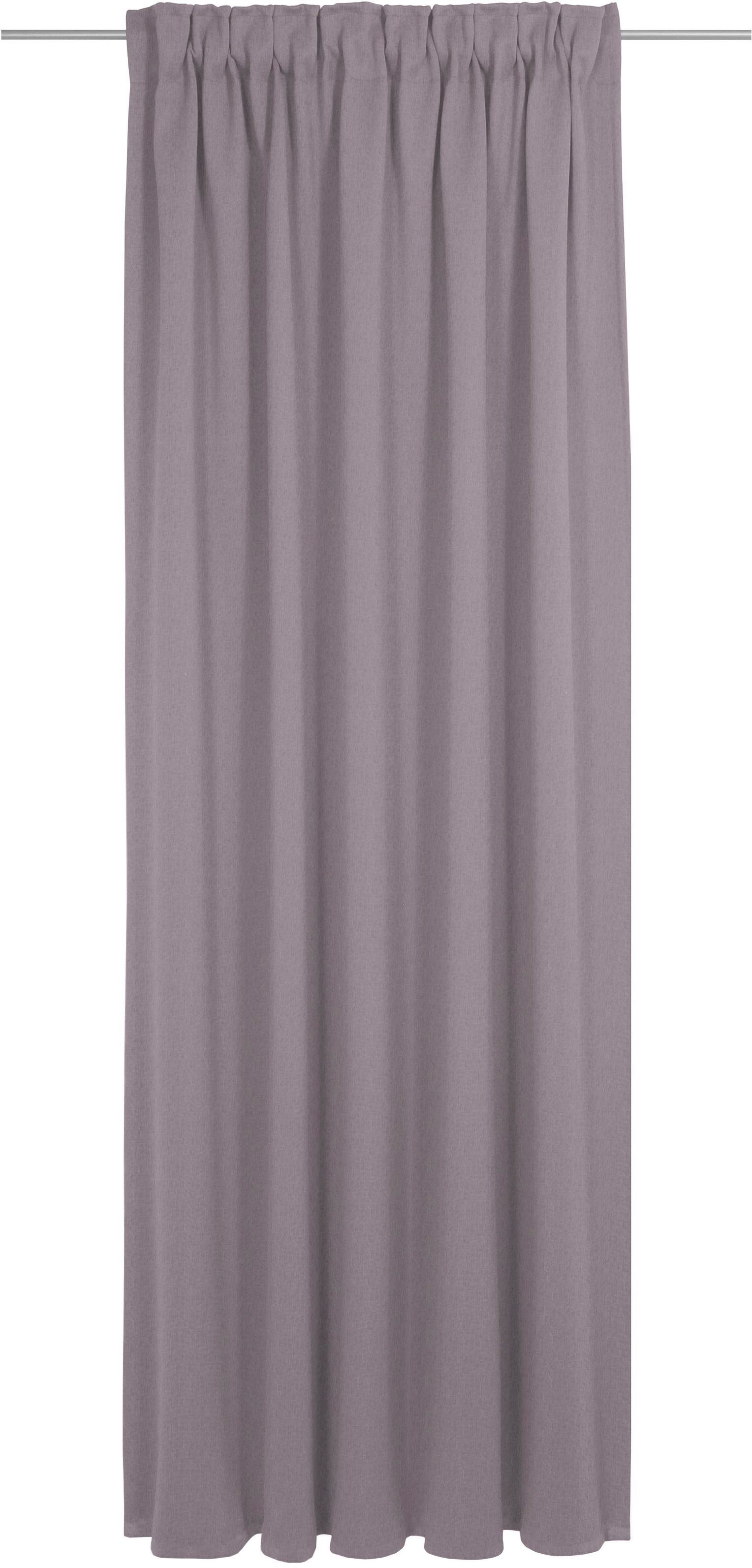Jacquard lila halbtransparent, St), Vorhang (1 Sunday, Wirth, Multifunktionsband