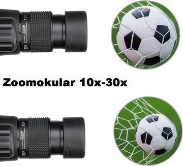 SVBONY SV45 Zoom Monokular 10-30x50mm HD Wasserdichtes Monokular (IPX7 wasserdichtes, FMC Optik Fernrohr Mini Zoom)