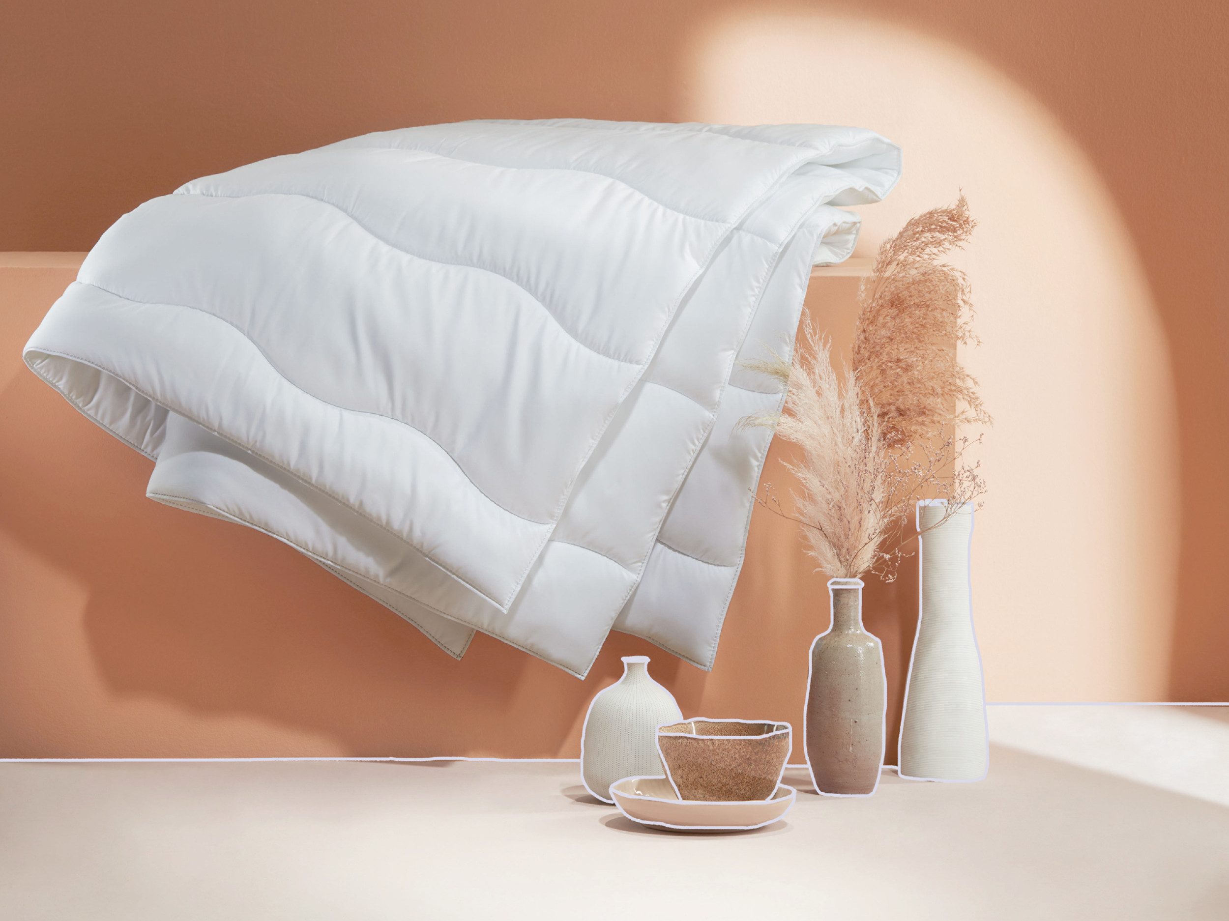 Nightlife Microfaserbettdecke Steppbett Essentials, Füllung: leicht günstig online kaufen