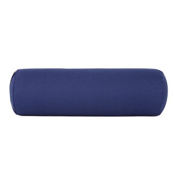 bodhi Yoga Bolster BASIC blau, Dinkelhülsen