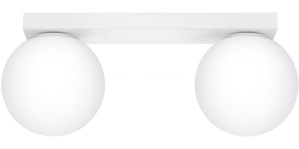 SOLLUX lighting Deckenleuchte YOLI, ohne Leuchtmittel, Verteiltes Licht