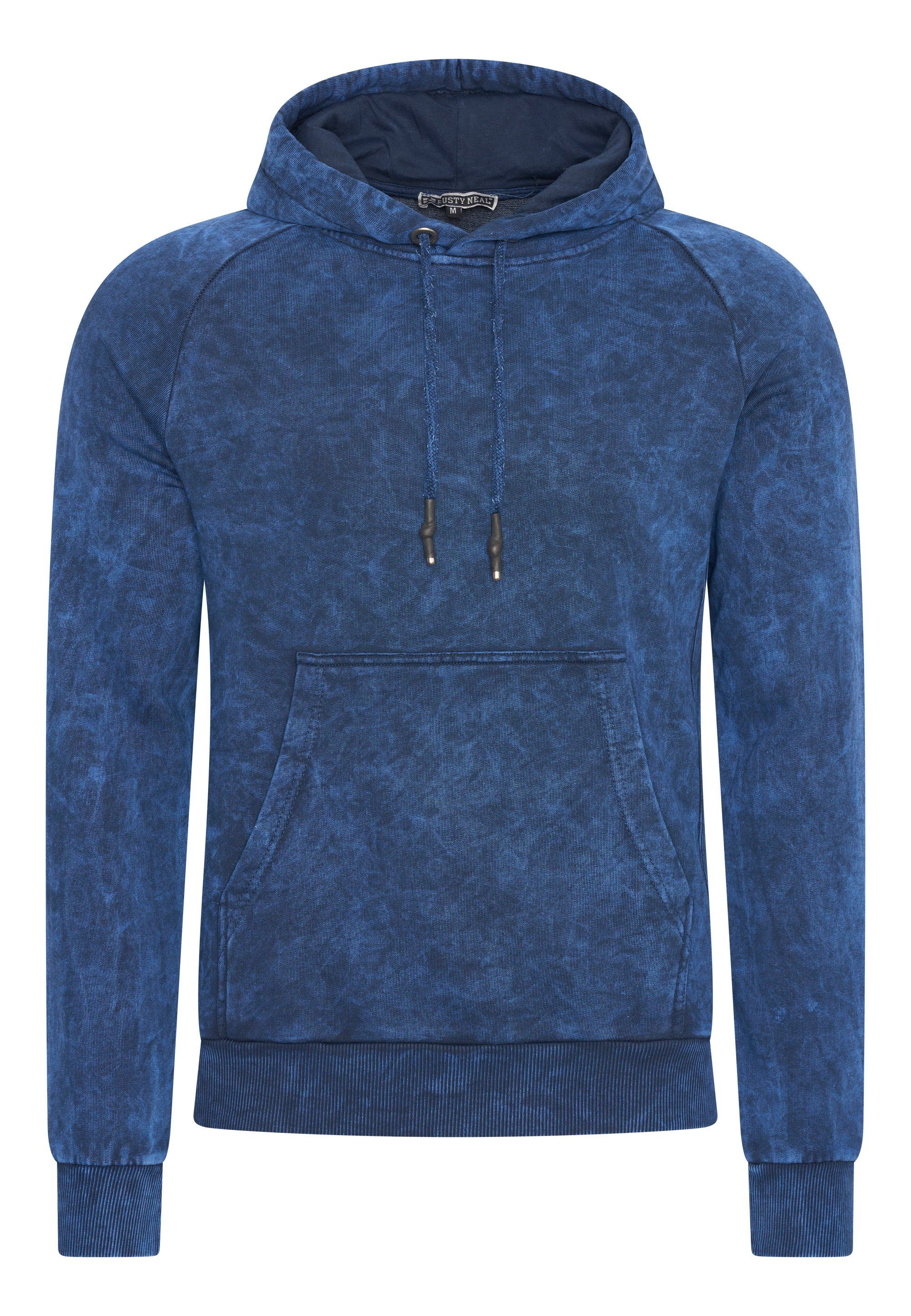 Rusty Neal Kapuzensweatshirt in verwaschenem Design günstig online kaufen