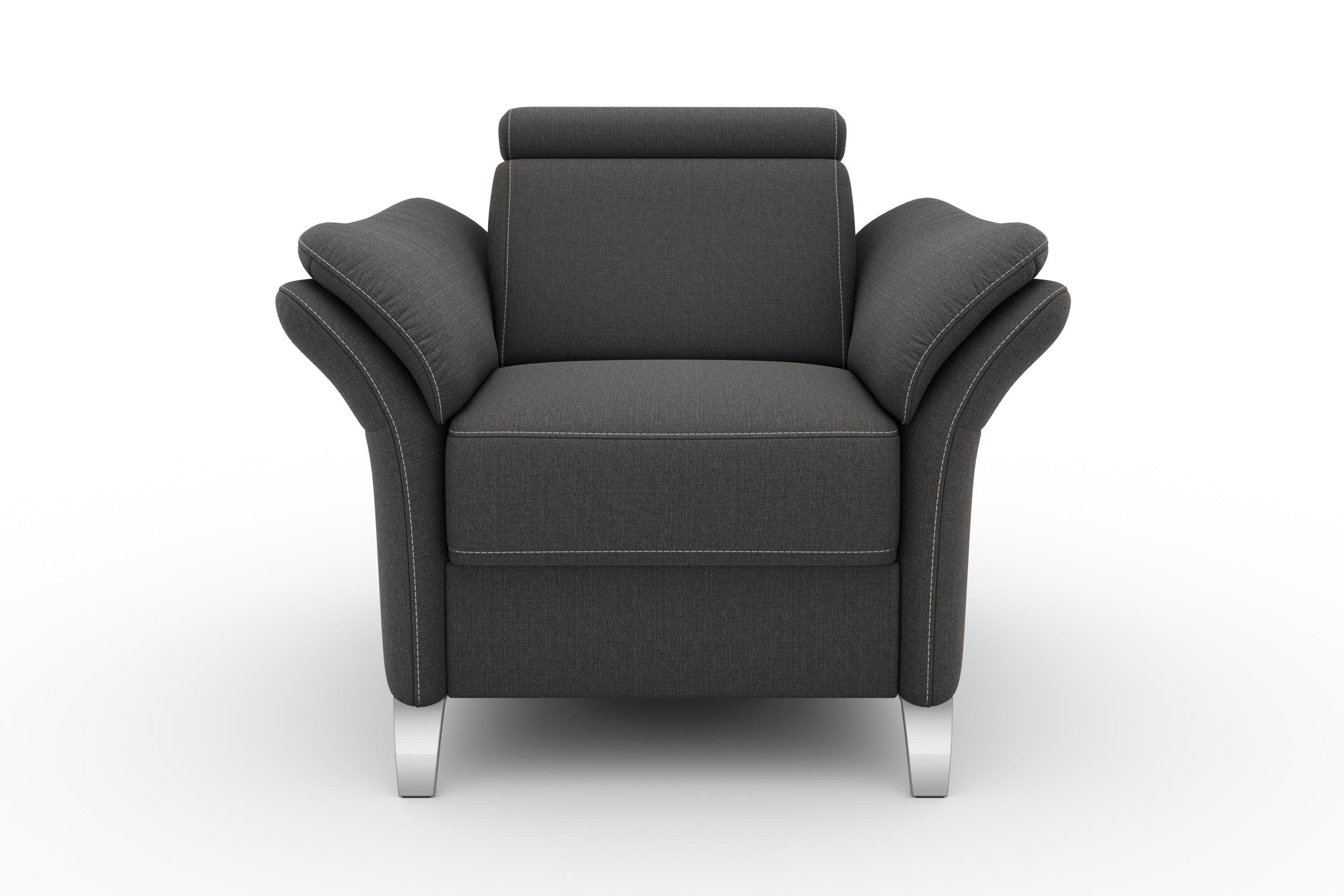 sit&more Sessel Vincenzo, inklusive Kopfteilverstellung günstig online kaufen