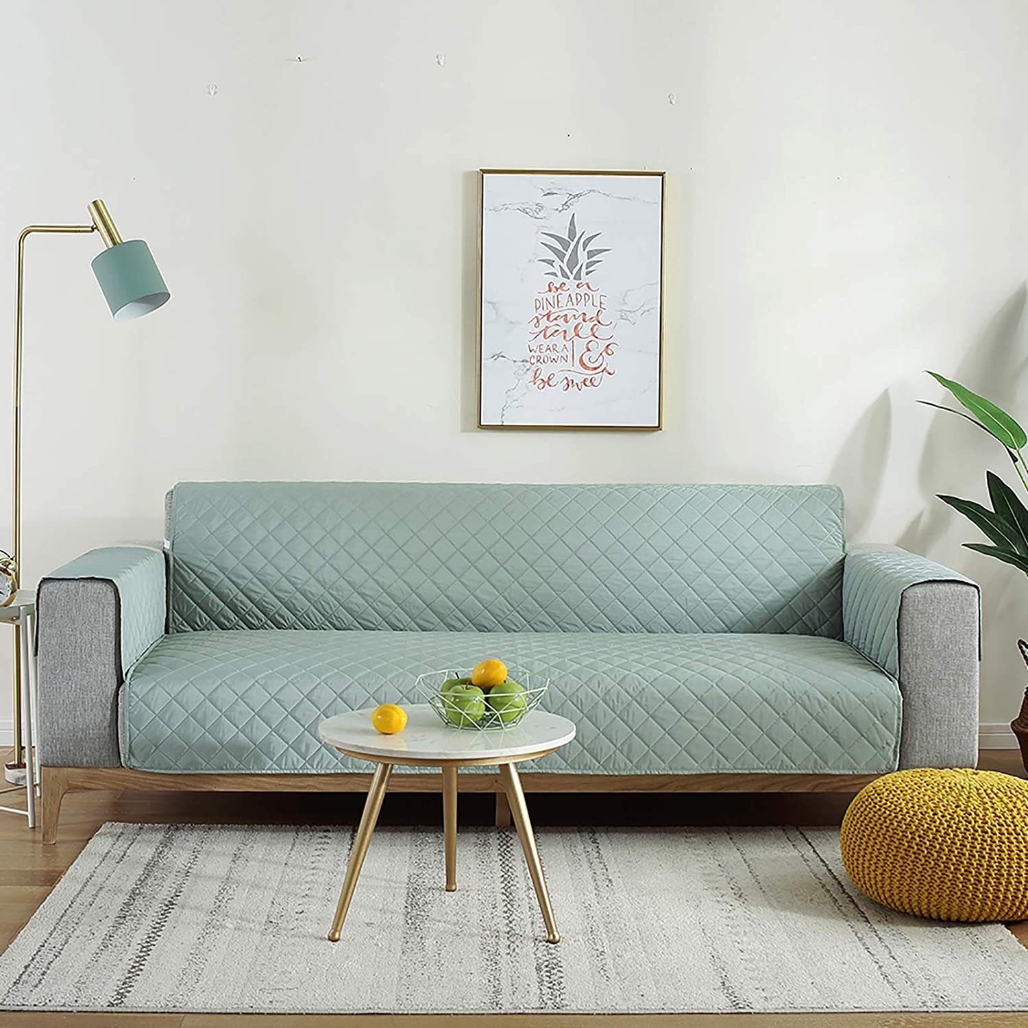 Anti Überwurf Rutsch Sofabezug GelldG Sofa, Überzug Schutz Wasserdichte für Couch