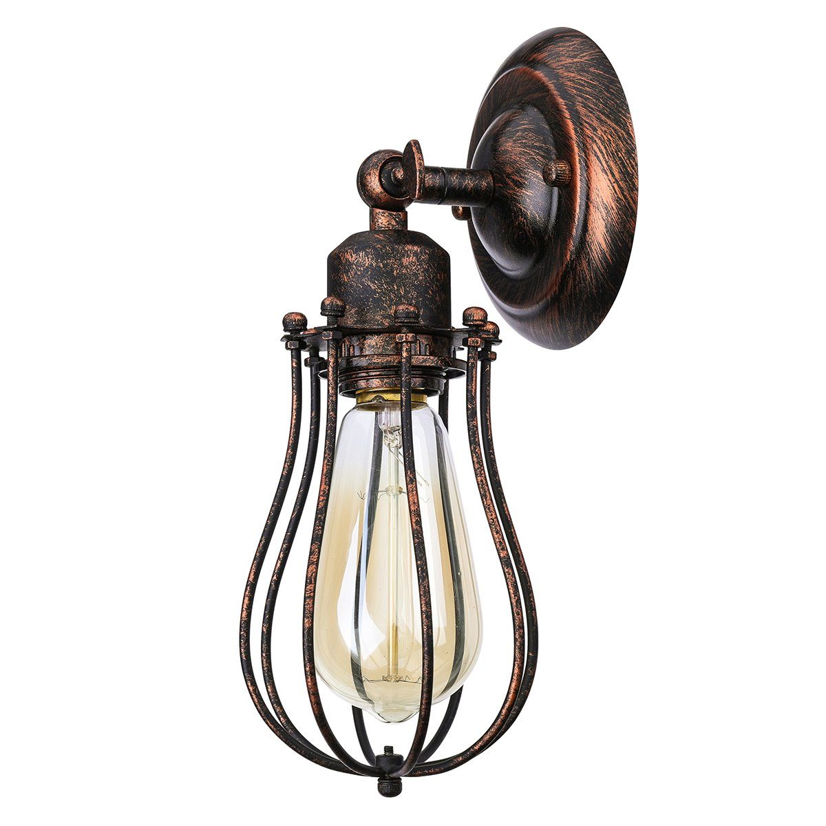 dekorativ, KingSo Vintage Wandleuchte integriert, besonders Lampen, ELEGIANT fest atmospärisch, beruhigendes LED industrielle ambiente