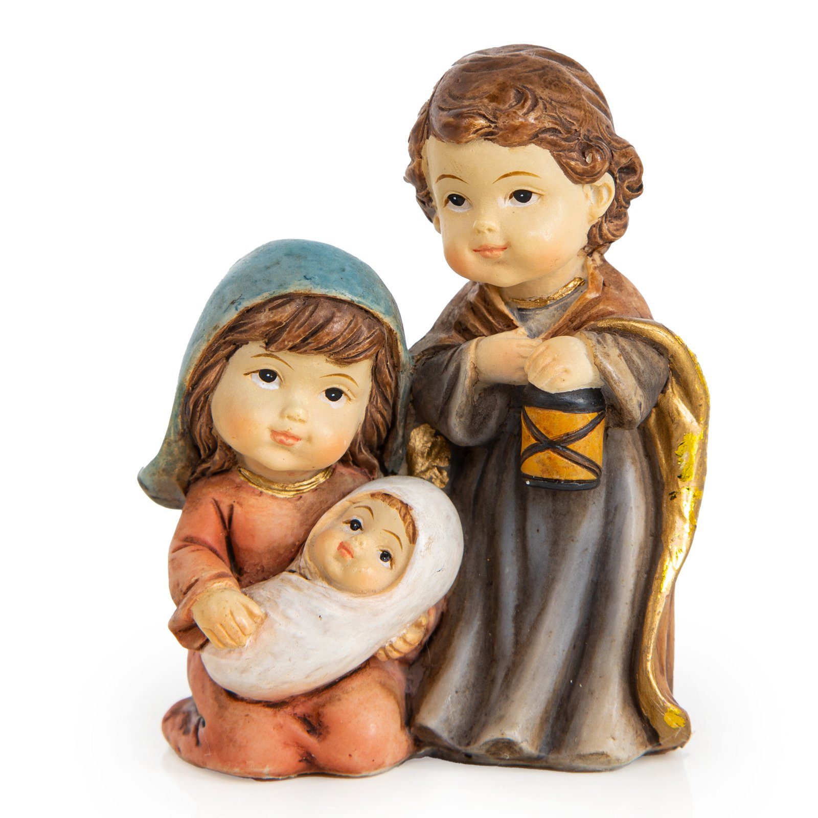 Logbuch-Verlag Maria Josef Heilige einer (1 7cm Weihnachtsfigur Figur Familie Familie Krippe St), Heilige in Die Jesukind