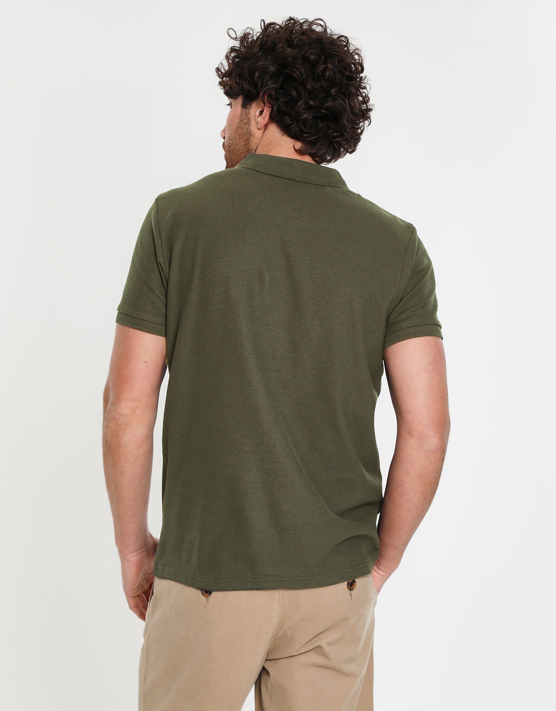 Regna Polo Poloshirt Khaki THB Threadbare