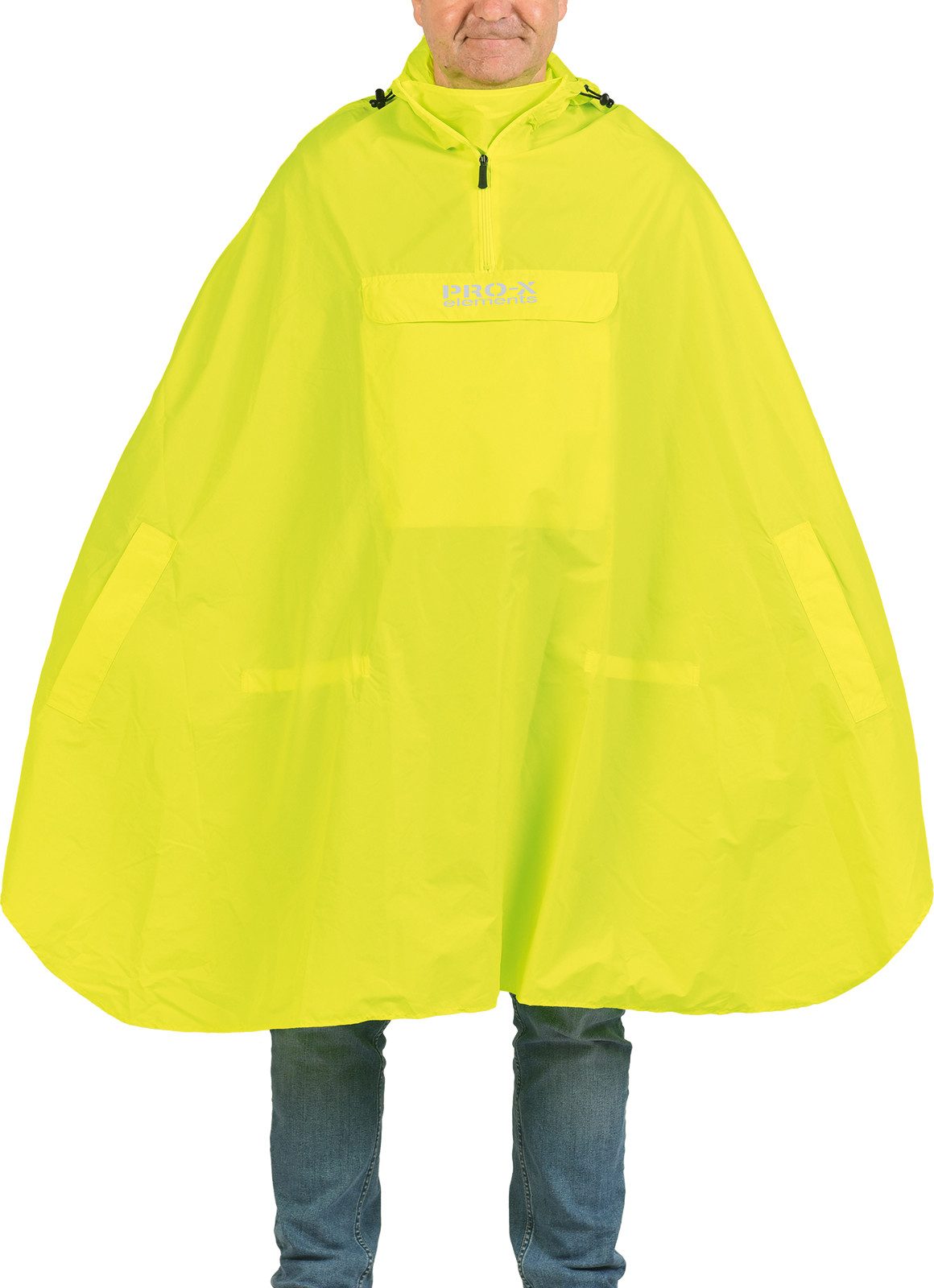 PRO-X ELEMENTS Regenponcho PASOFINO integrierte Packtasche