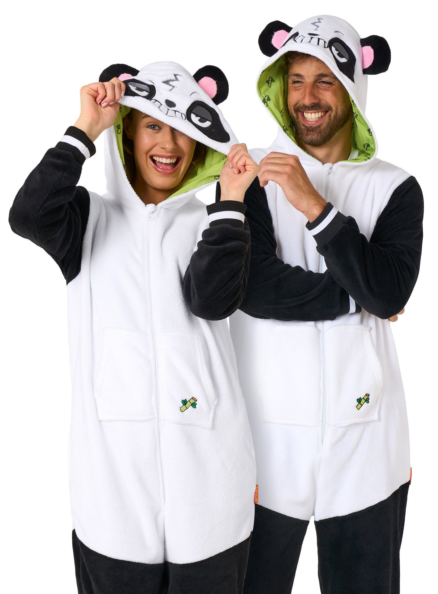 Opposuits Kostüm Panda Onesie, Der Overall beweist: jedes Tier eignet sich günstig online kaufen