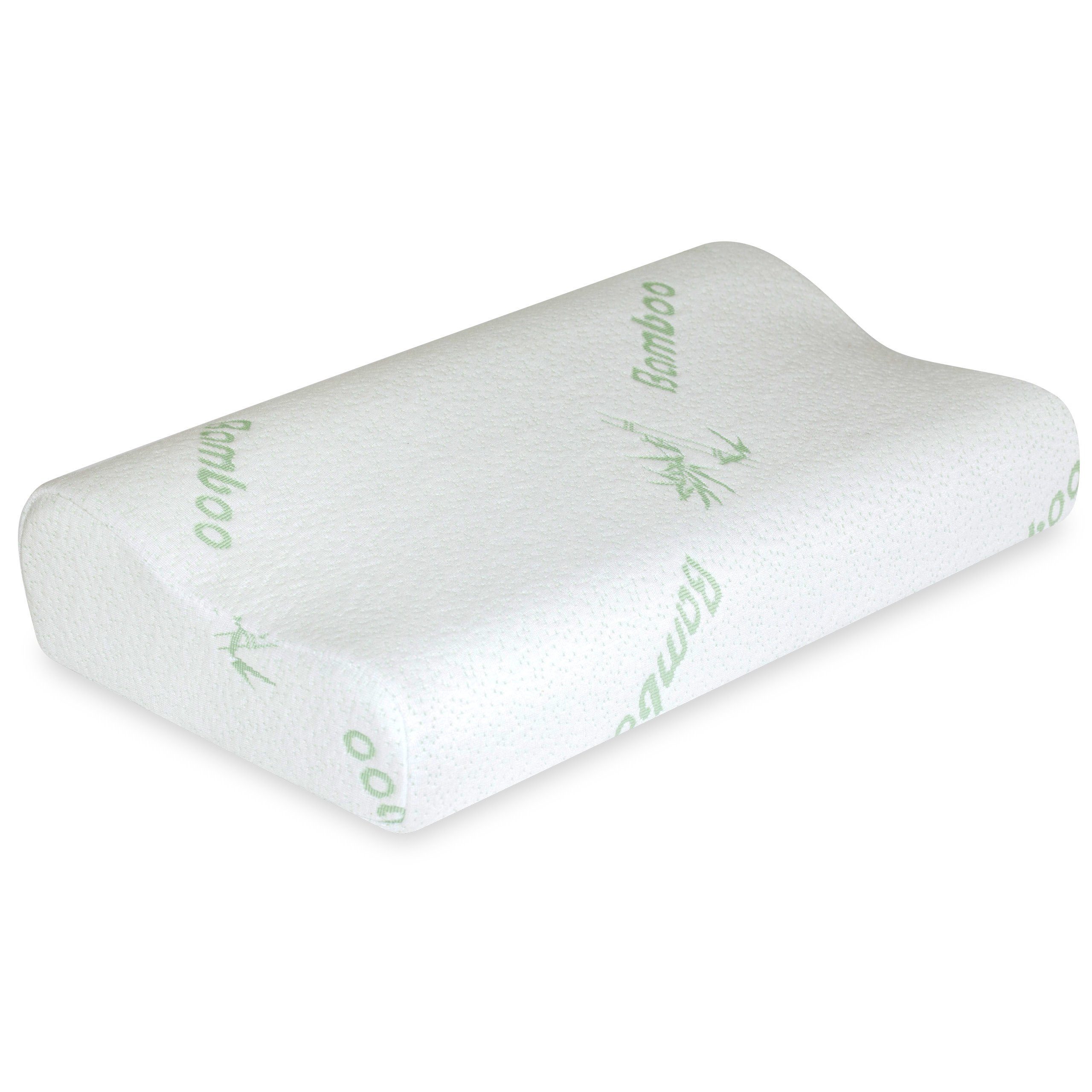 Vitabo Nackenkissen Ergonomisches Kopfkissen Wellenform, klimaregulierender günstig online kaufen