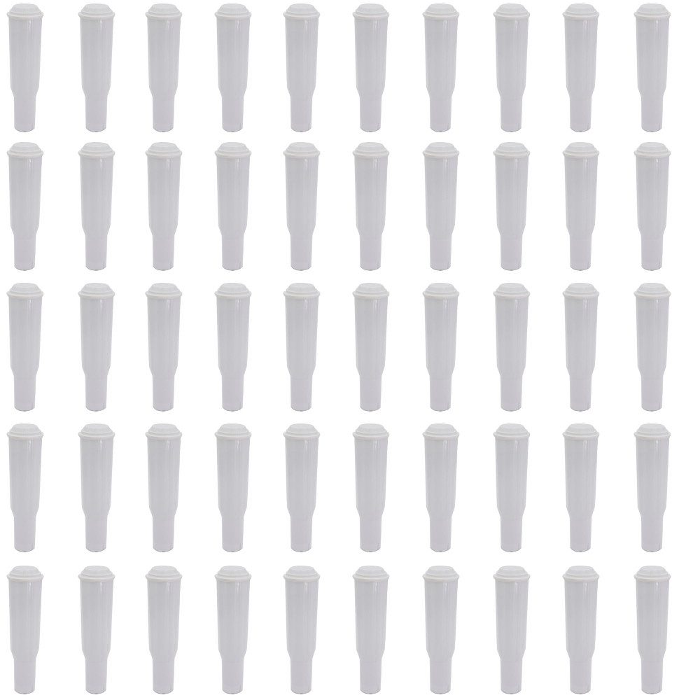 Trade-Shop Wasserfilter 50x passend für Jura Impressa XS95 Z5 Z5 2@1 Z9 C5 C9 S7 S9 F5 F7 F9 E, Zubehör für Zubehör für Jura 60209, 60335, 68739, 62911, Ersatz Filter / Filterpatrone