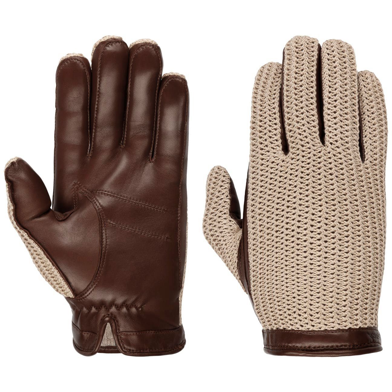 Hestra Lederhandschuhe (1-St) Damenhandschuhe mit Futter