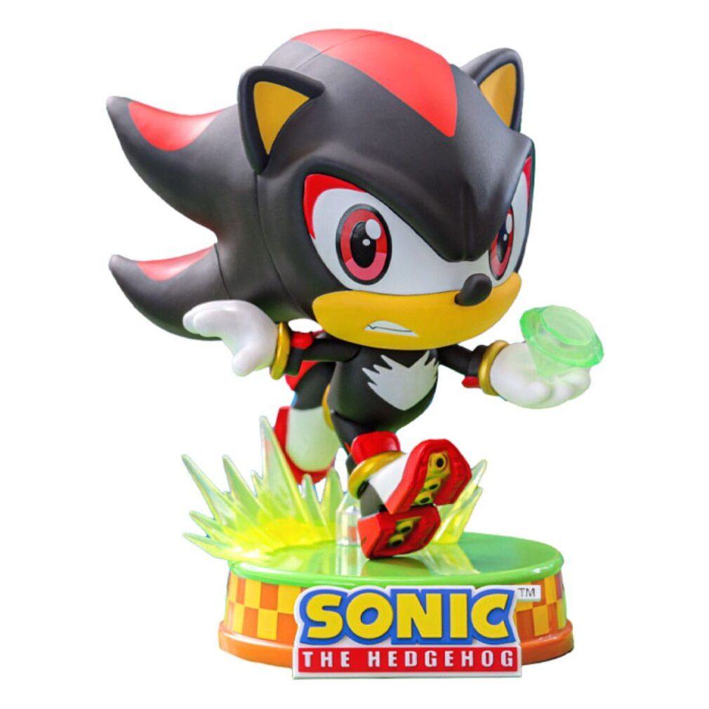 Hot Toys Spielfigur Sonic the Hedgehog Cosbaby (S) Minifigur Shadow 12 cm