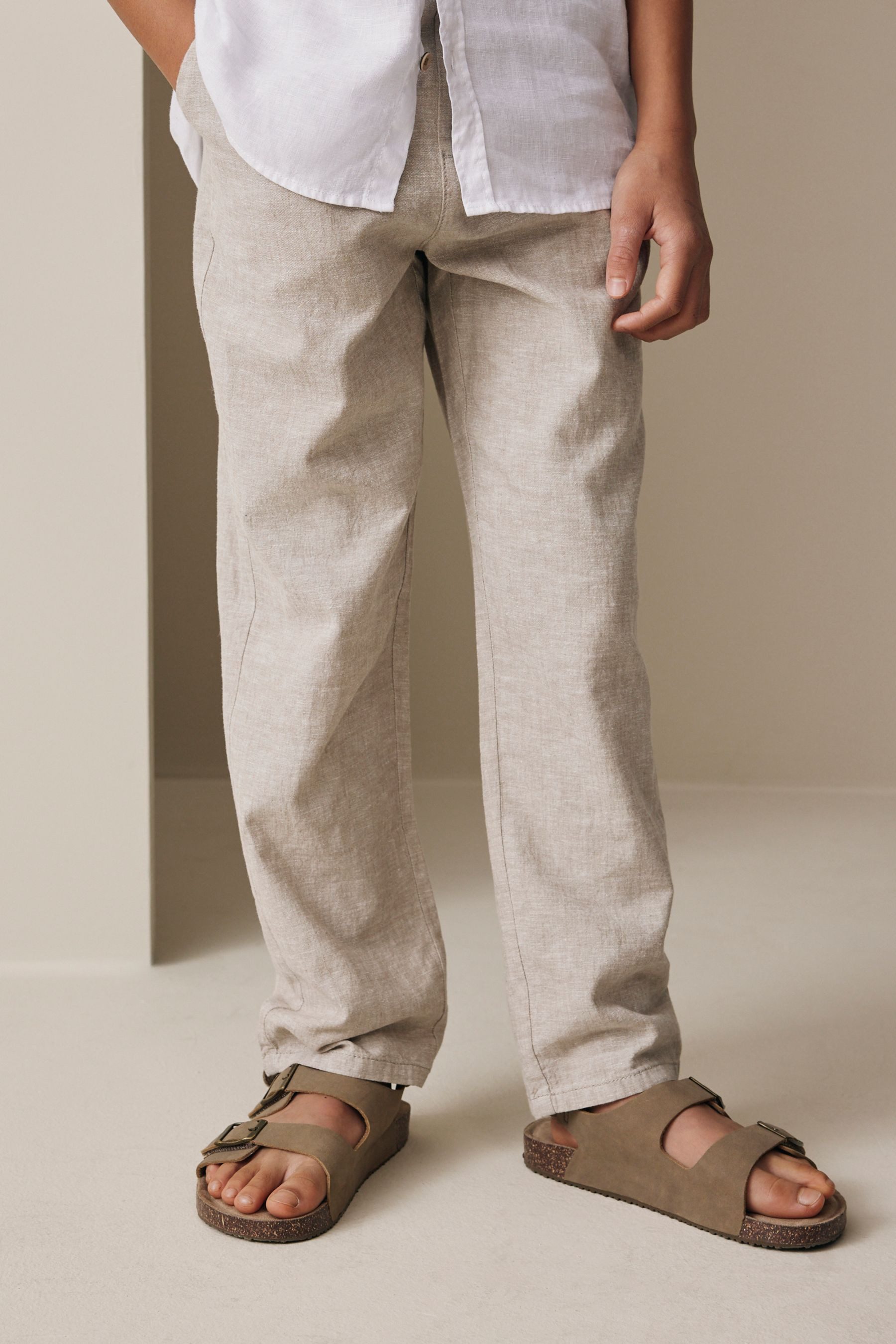 Next Leinenhose Hose aus Leinenmischung (1-tlg)
