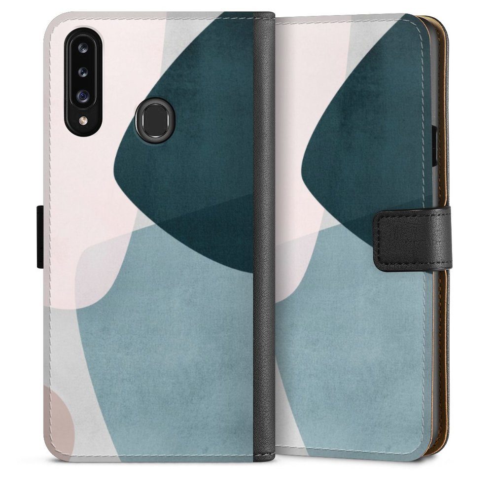 DeinDesign Handyhülle Muster Boho Malerei Graphic 150 A, Samsung Galaxy A20s  Hülle Handy Flip Case Wallet Cover