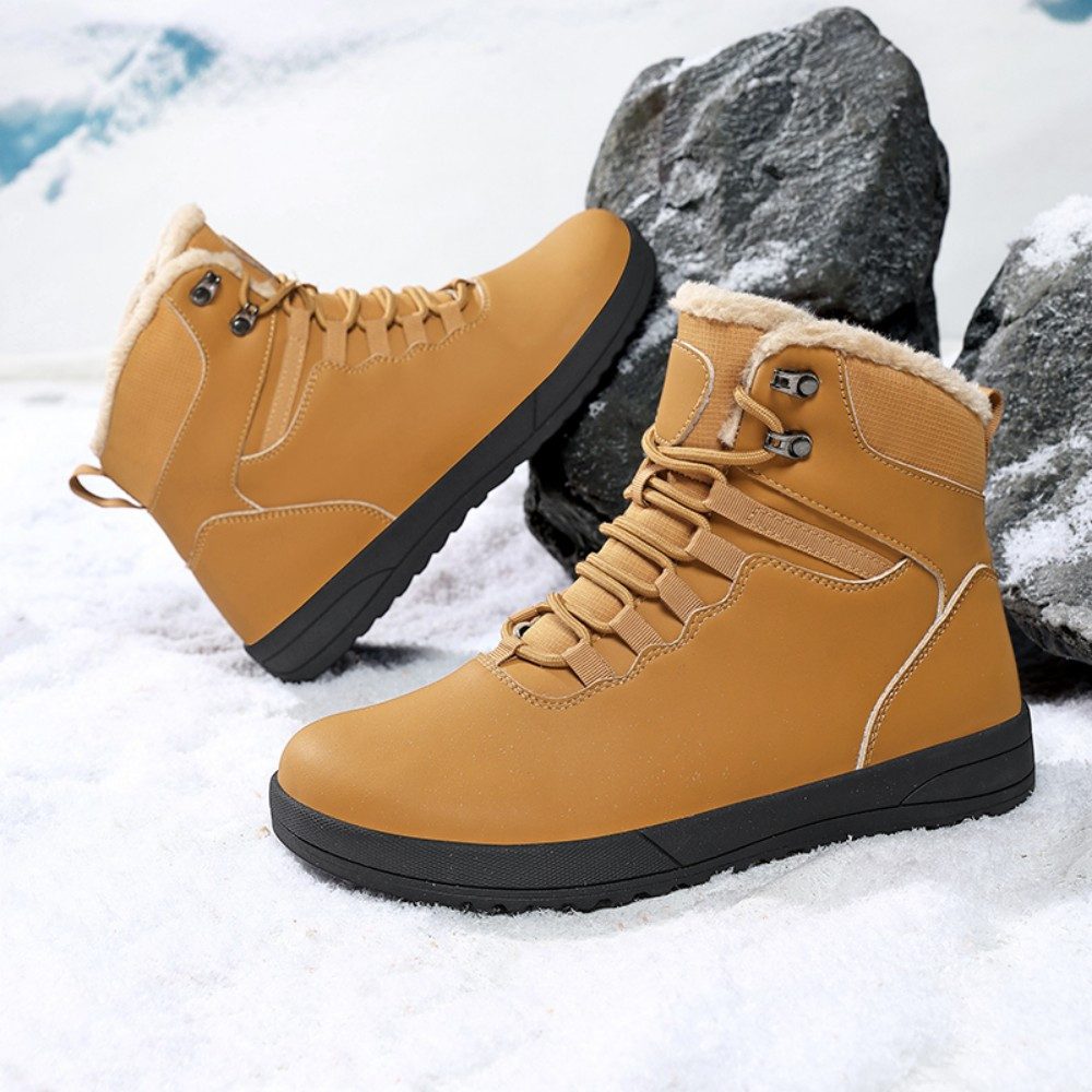 HUSK'SWARE Schneeschuhe Bequeme Winter-Schneestiefel (Warme Wanderschuhe, High-Top-Schuhe), efütterte Winterstiefel für Damen & Herrenr- ideal für kalte Tage – Bild 4 von 5