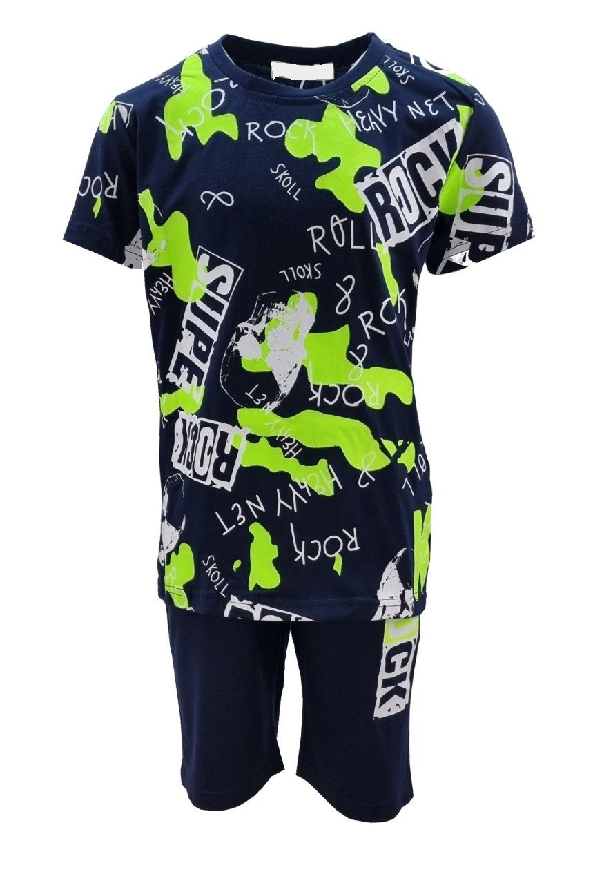 Fashion Boy T-Shirt & Shorts Sommerset T-Shirt + Shorts JS611e (Set)