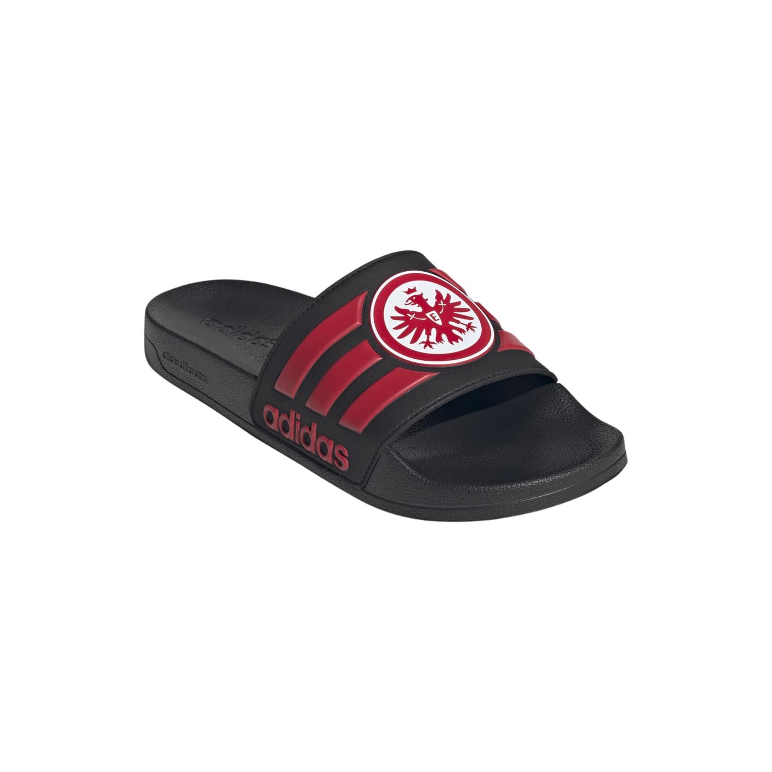 Adilette Shower Eintracht Frankfurt Slides schwarz/rot - 1 Paar Badeschuh