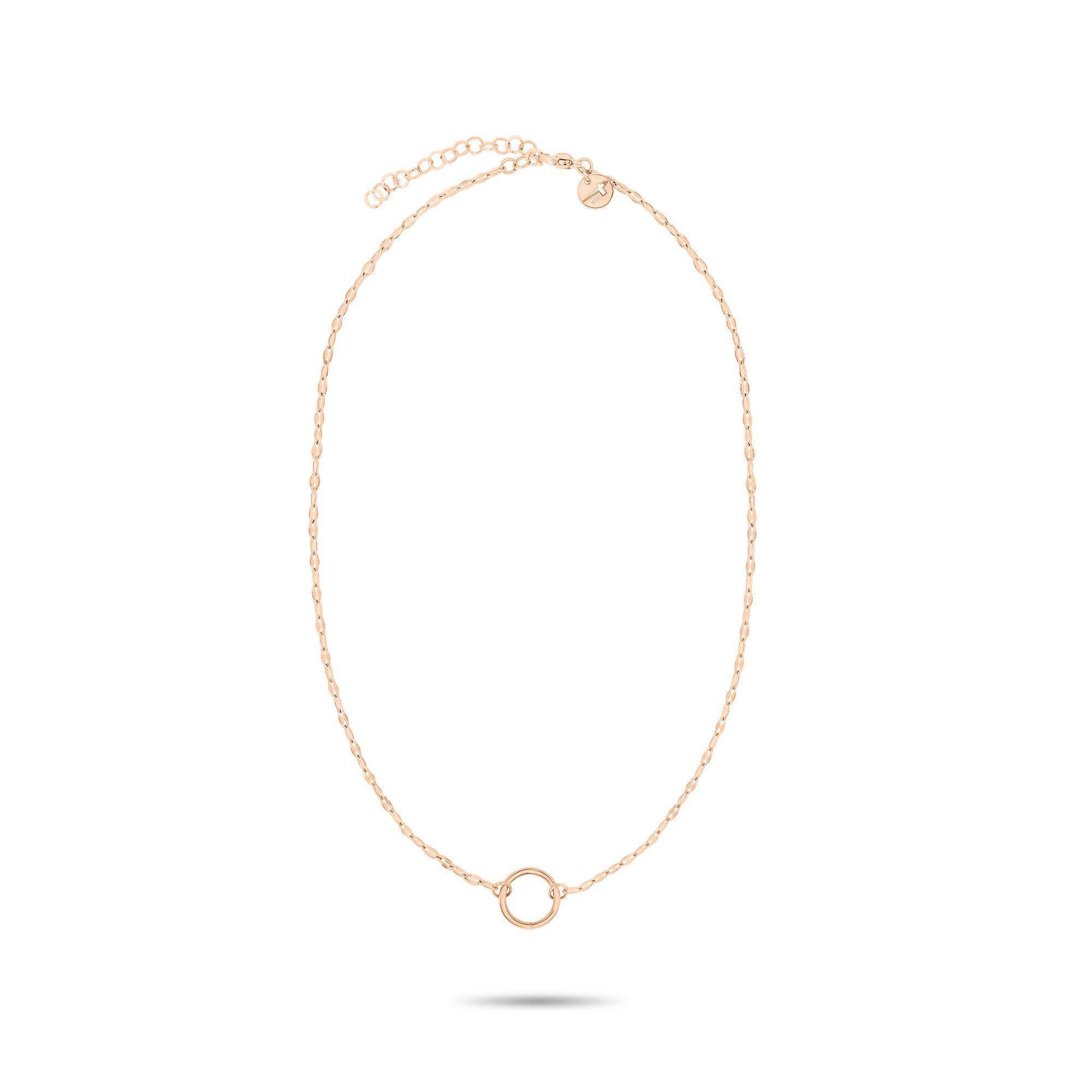 Tamaris Charm-Kette Schmuck Geschenk Edelstahl Charm Halskette The Lip Chain