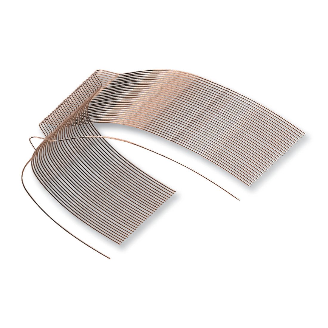Folia Umzugslaterne Laternenbügel aus Draht, kupfer, 100 Stück, 100er Pack