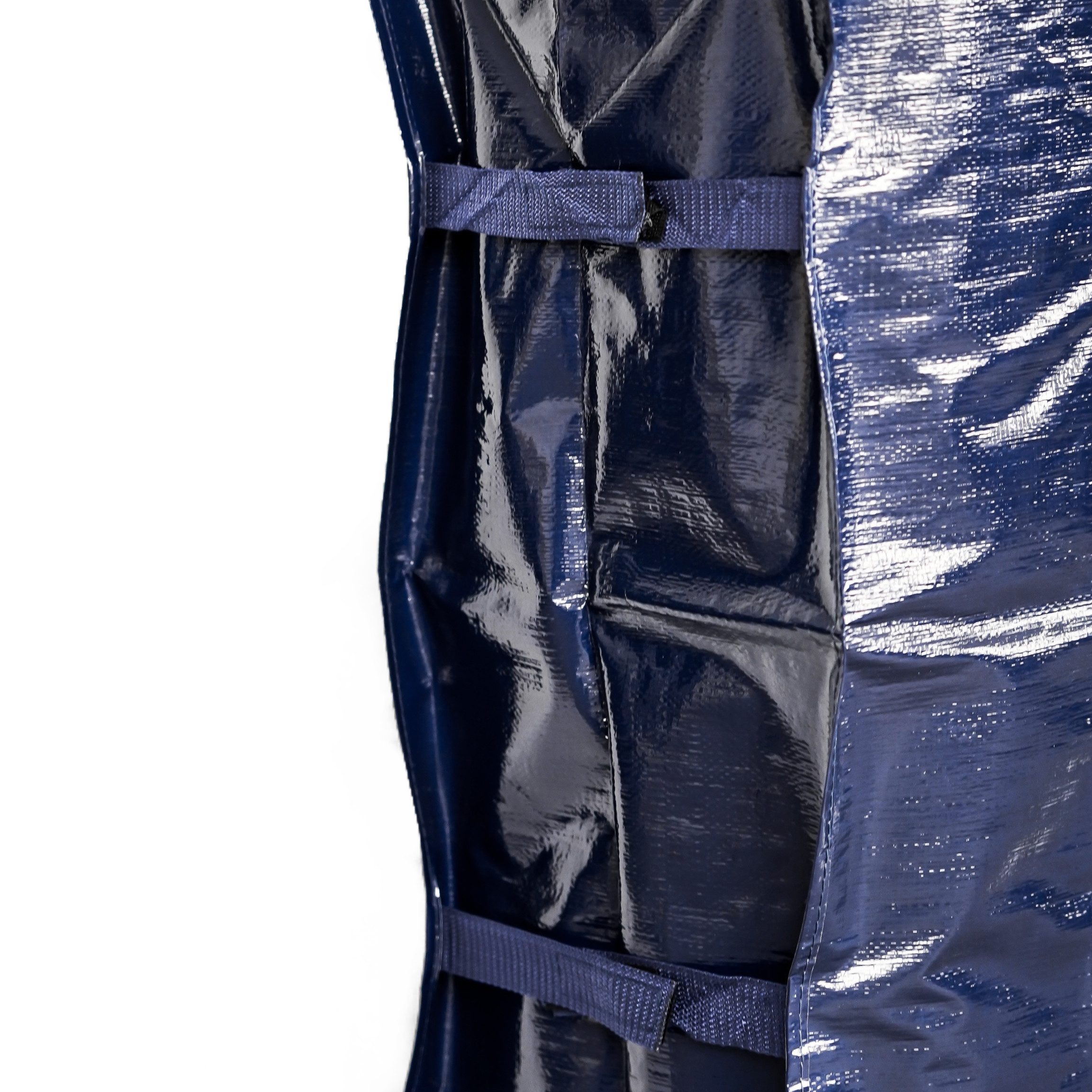 COFI 1453 Kofferhülle Salvaligia Kofferhülle - Blau, 51 x 29 x 68 cm inkl. Schloss