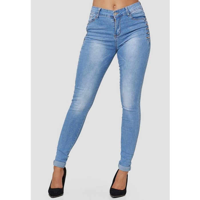 MiSS RJ Skinny-fit-Jeans (1-tlg) 3531 in Blau