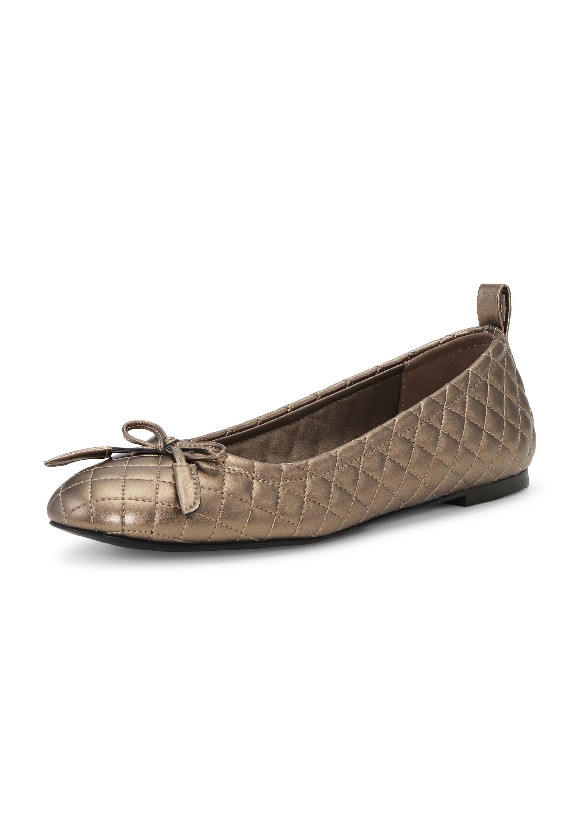 Ilse Jacobsen ALTURA01 Ballerina Eleganter bequemer Stepp-Ballerina mit Schleife und niedrigem Absatz