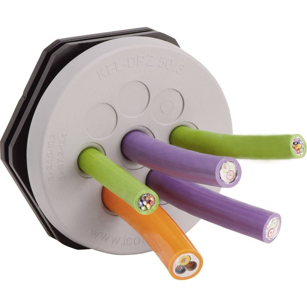 cemon Kabelführung Kabeldurchführungsplatte KEL-DPZ rund 43760