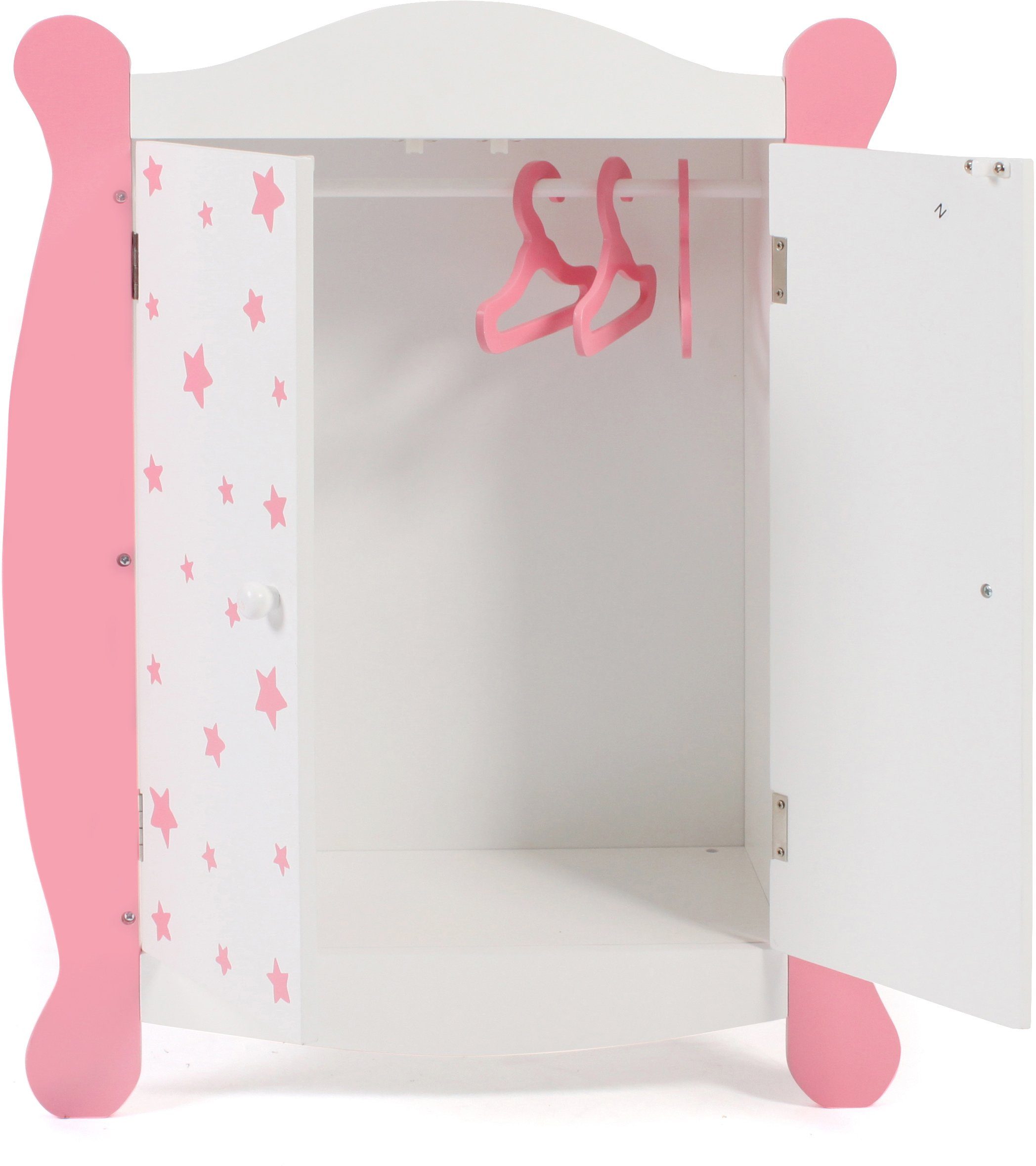 CHIC2000 Puppenkleiderschrank Stars Pink günstig online kaufen