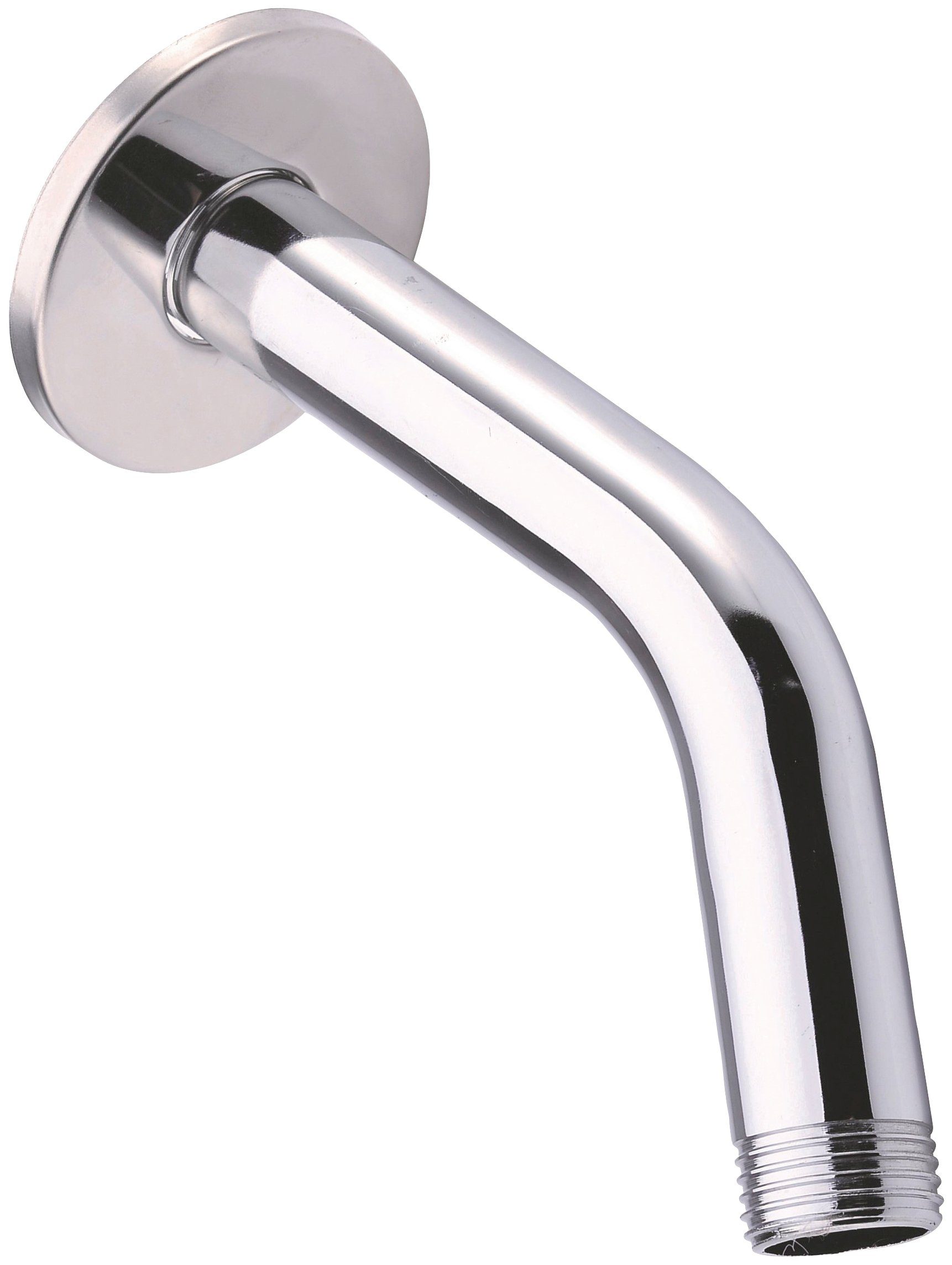 Schütte Wandanschlussbogen, Bogen, Unterputz Anschlussbogen für Brause BASTIA, 14cm, Chrom