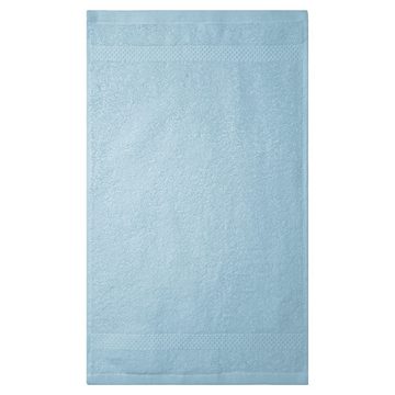 Dyckhoff Handtuch Set PLANET, 10-teilig, Blau, Baumwolle, Frottier, waschbar und trocknergeeignet
