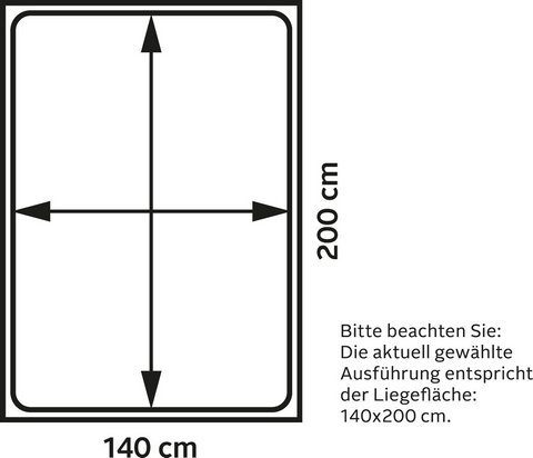 Ticaa Himmelbett Lino, Himmelbett, inkl. Schubkasten günstig online kaufen