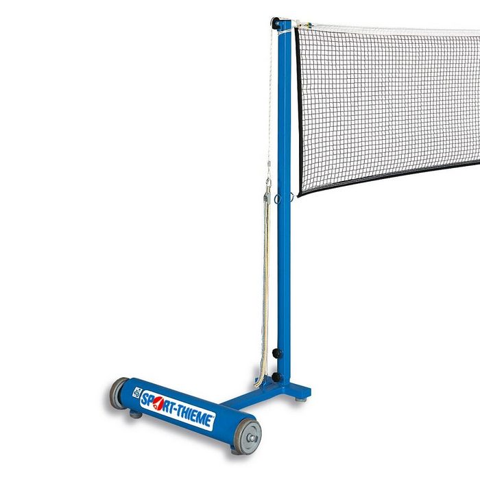 Sport-Thieme Badmintonnetz Fahrbar mit sehr standfesten Zusatzgewichten
