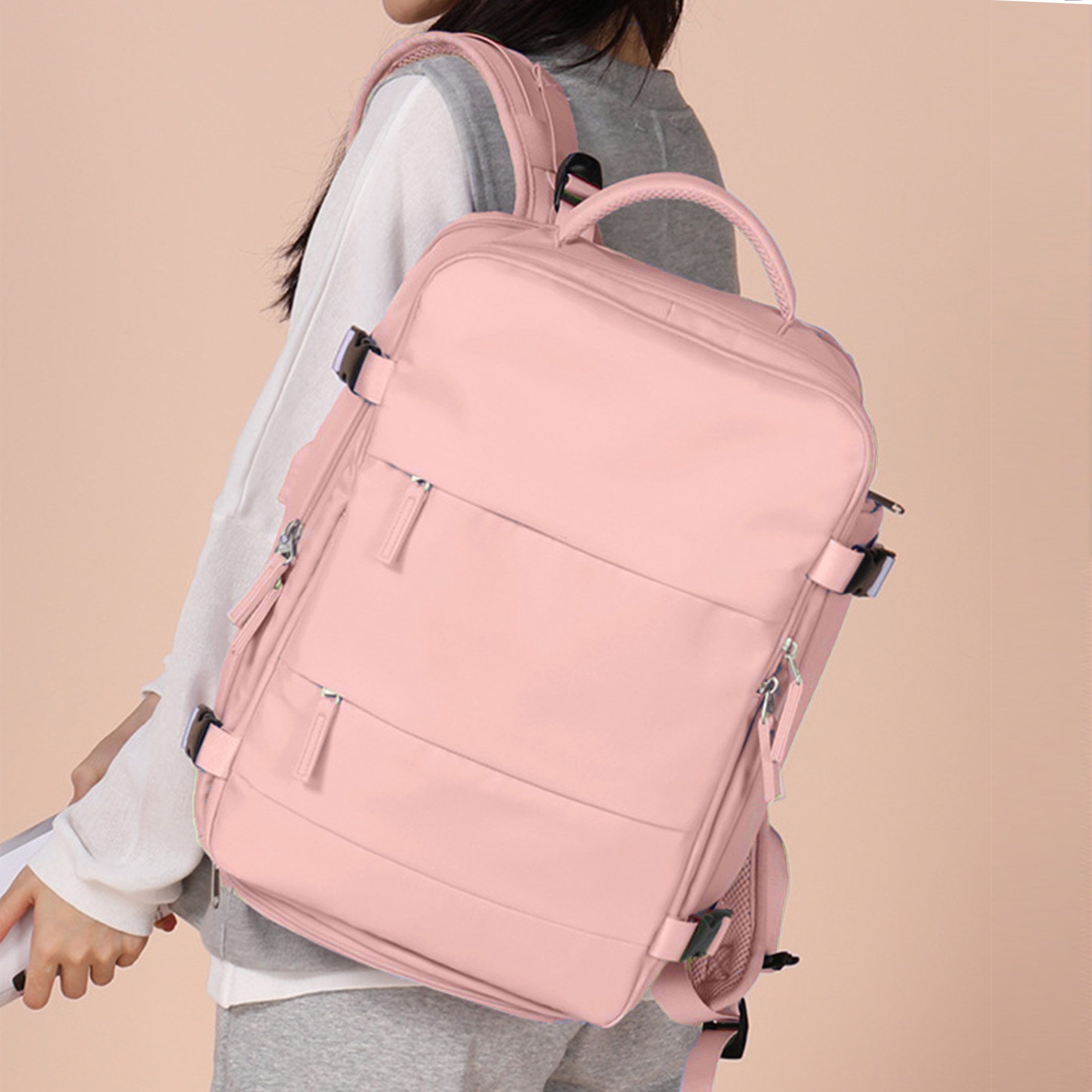 YINDN Reiserucksack 45L Handgepäck mit 14 günstig online kaufen
