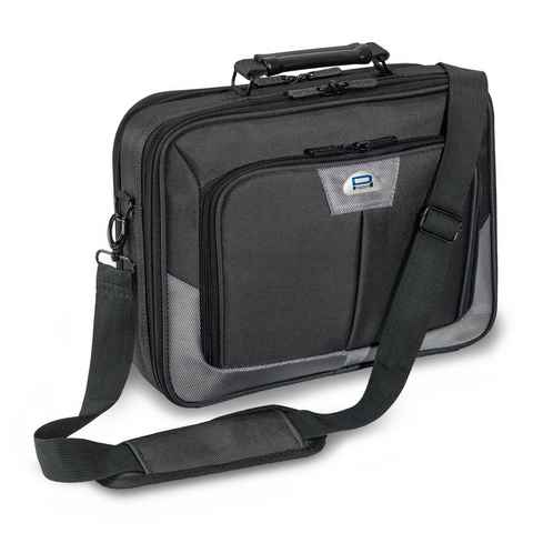 PEDEA Laptoptasche Premium (13,3 Zoll (33,8 cm), stabiler Schutzrahmen, dicke Polsterung, wasserabweisende Materialien