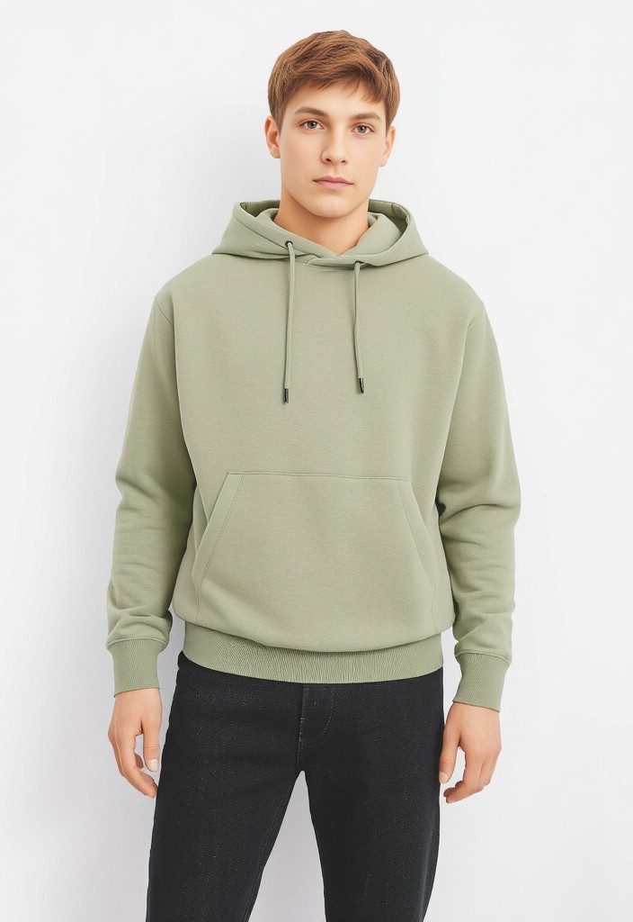 Jack & Jones Kapuzensweatshirt JJESTAR BASIC SWEAT HOOD NOOS mit Rippbündch günstig online kaufen