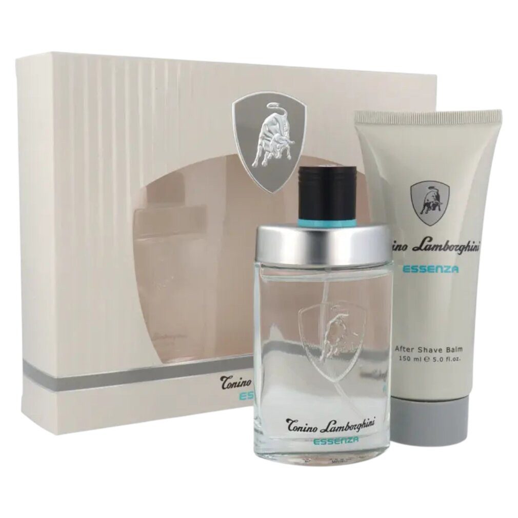 LAMBORGHINI Eau de Toilette Essenza Gift Set 75ml EDT + 150ml Aftershave Balm