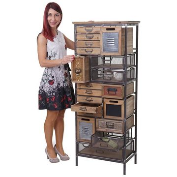 MCW Apothekerschrank MCW-A43-33 19 Schubladen, Shabby-Look