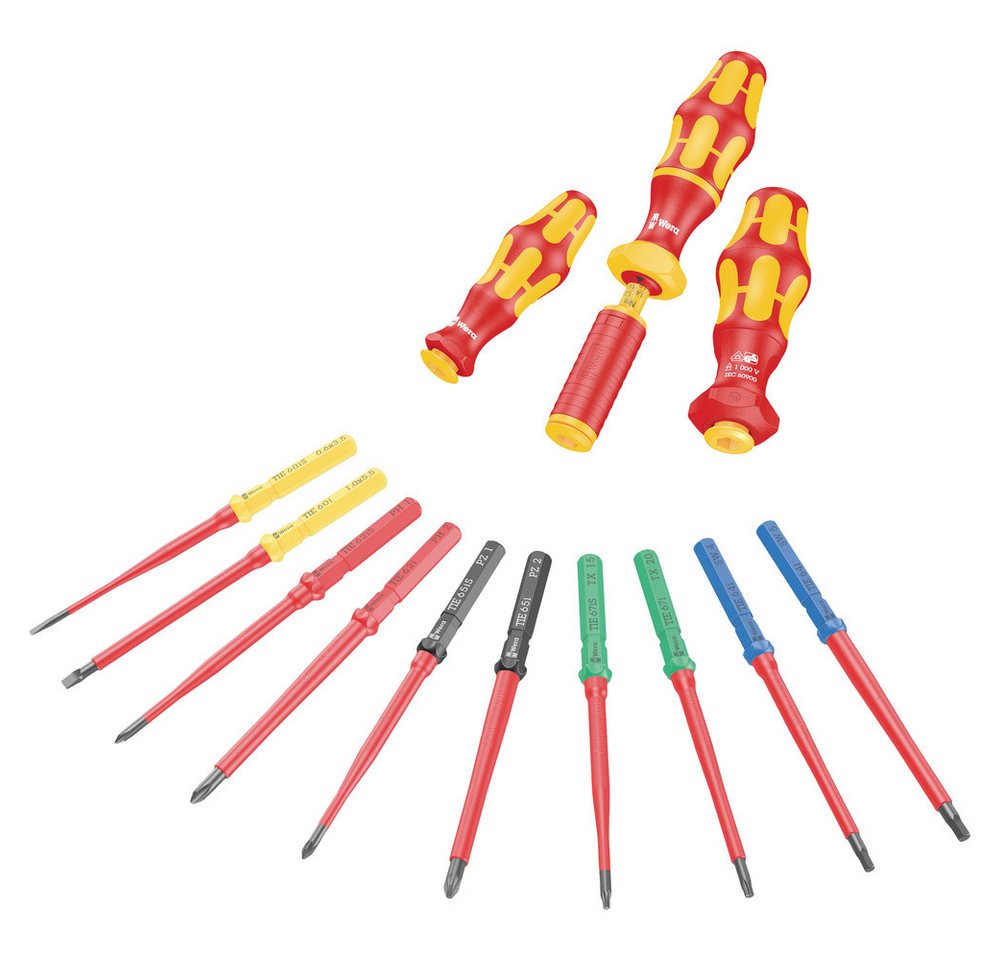 Thumbnail - Wera Schraubendreher Wera Kraftform Kompakt VDE 60 iS 1,0x5,5x157 mm TIE SB Elektriker Schl