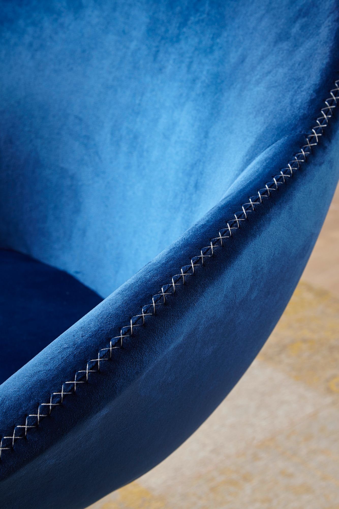 | Blau Luftsessel Entspannung, Blau Bequemer ultimative für Drehbar | Sessel KADIMA Blau - Loungesessel DESIGN